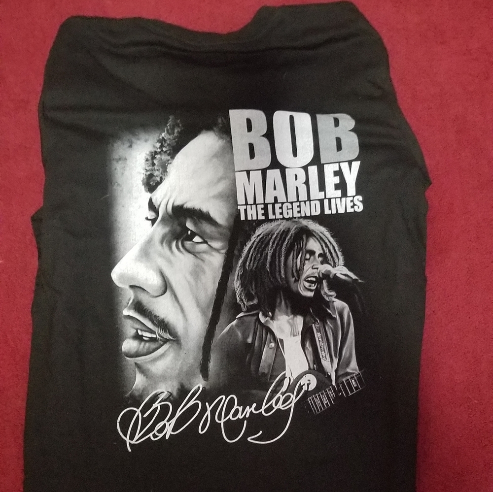 Long sleeve bob marley shirt